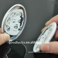 Singer star advertise cosmetic round tin pocket mirror